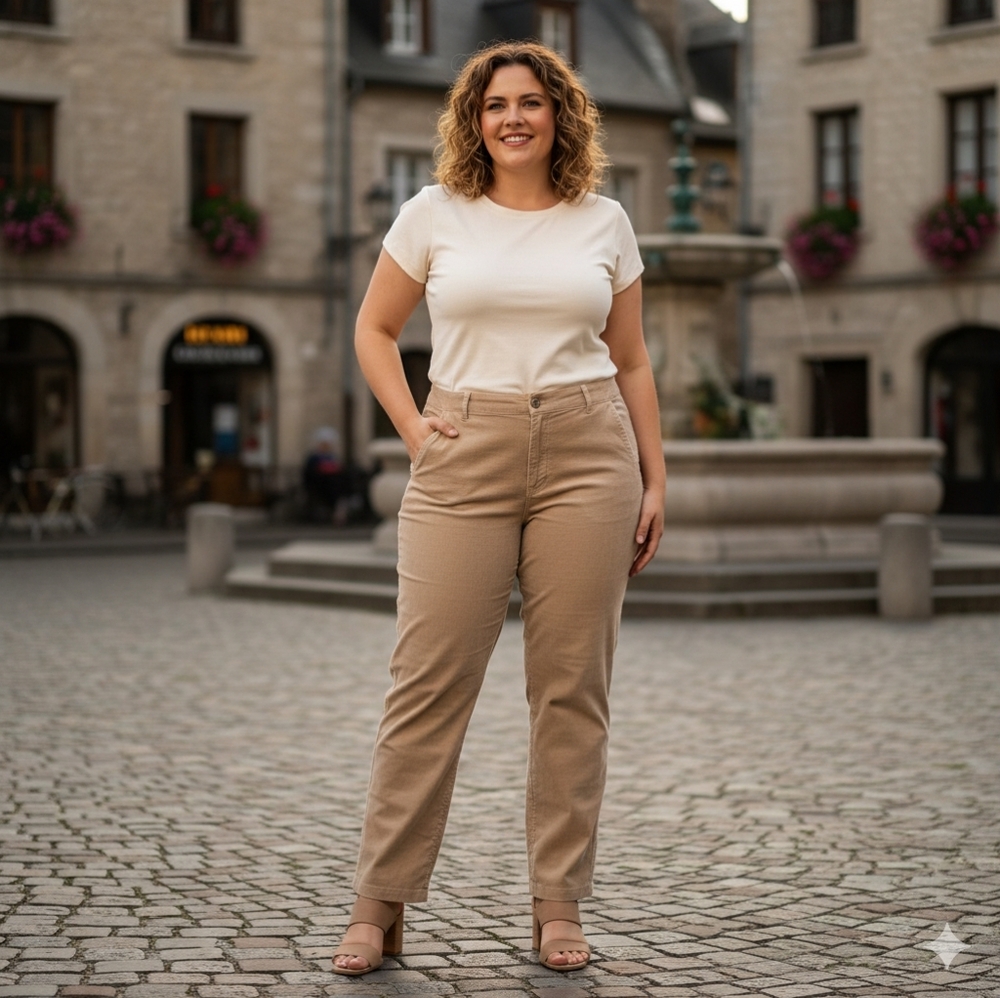 Women's Laura Tan Corduroy Pants